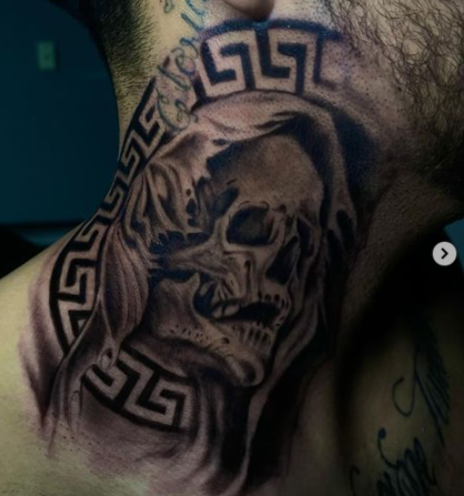 32 Attractive And Influential Neck Tattoo Designs For Men - Psycho Tats